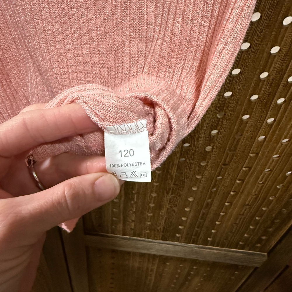 Pink Ruffled Kids Top - Picture 3 of 3